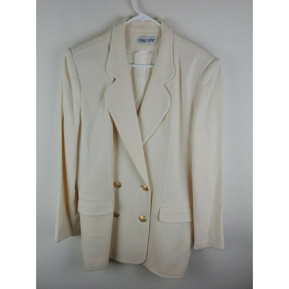 Vtg Private Concept Blazer size L